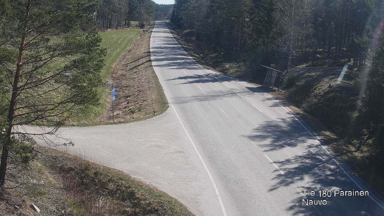 Weather Camera Image Road 180 Parainen, Nauvo, Galls, Parainen, Varsinais-Suomi
