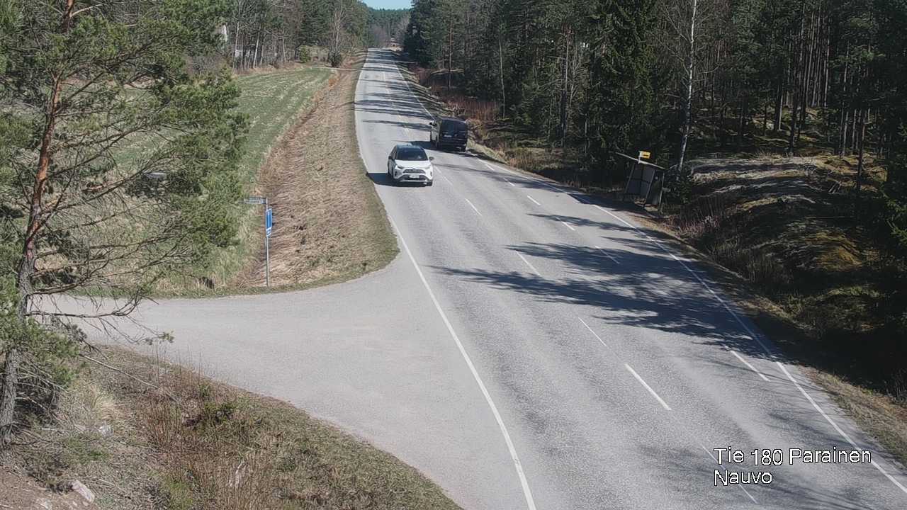 Weather Camera Image Road 180 Parainen, Nauvo, Galls, Parainen, Varsinais-Suomi