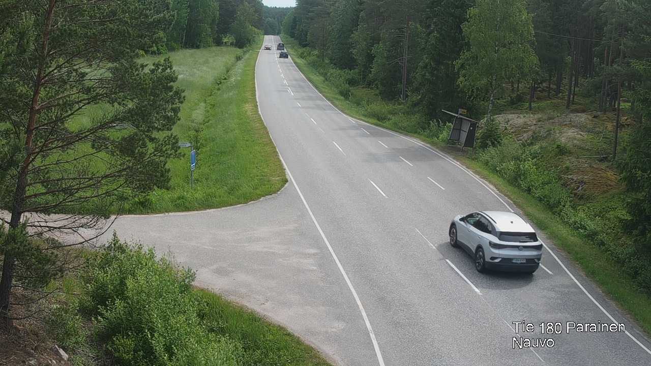 Weather Camera Image Road 180 Parainen, Nauvo, Galls, Parainen, Varsinais-Suomi