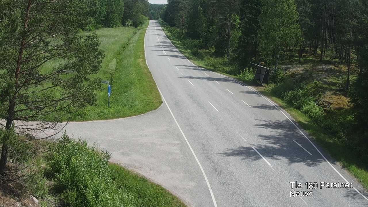 Weather Camera Image Road 180 Parainen, Nauvo, Galls, Parainen, Varsinais-Suomi