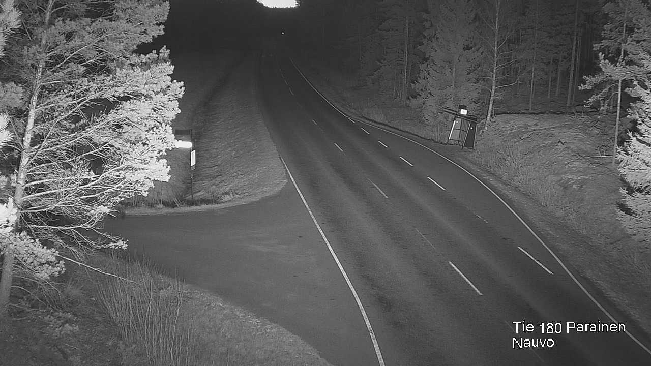 Weather Camera Image Road 180 Parainen, Nauvo, Galls, Parainen, Varsinais-Suomi