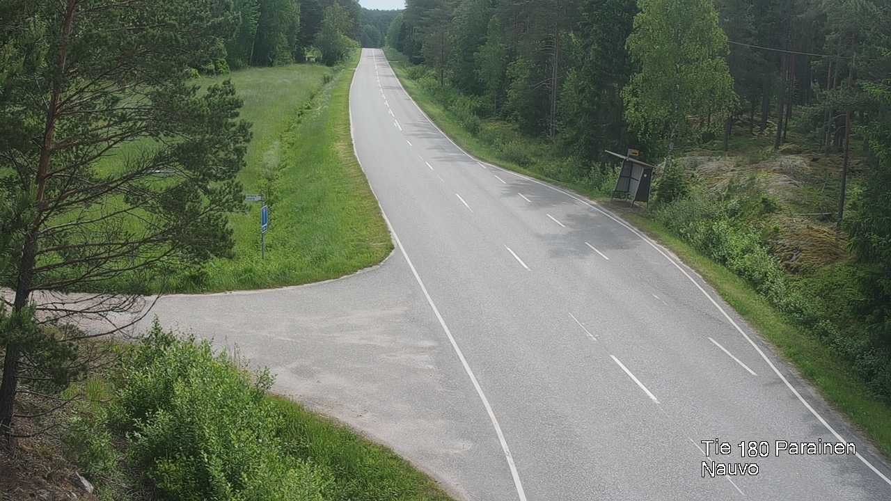 Weather Camera Image Road 180 Parainen, Nauvo, Galls, Parainen, Varsinais-Suomi