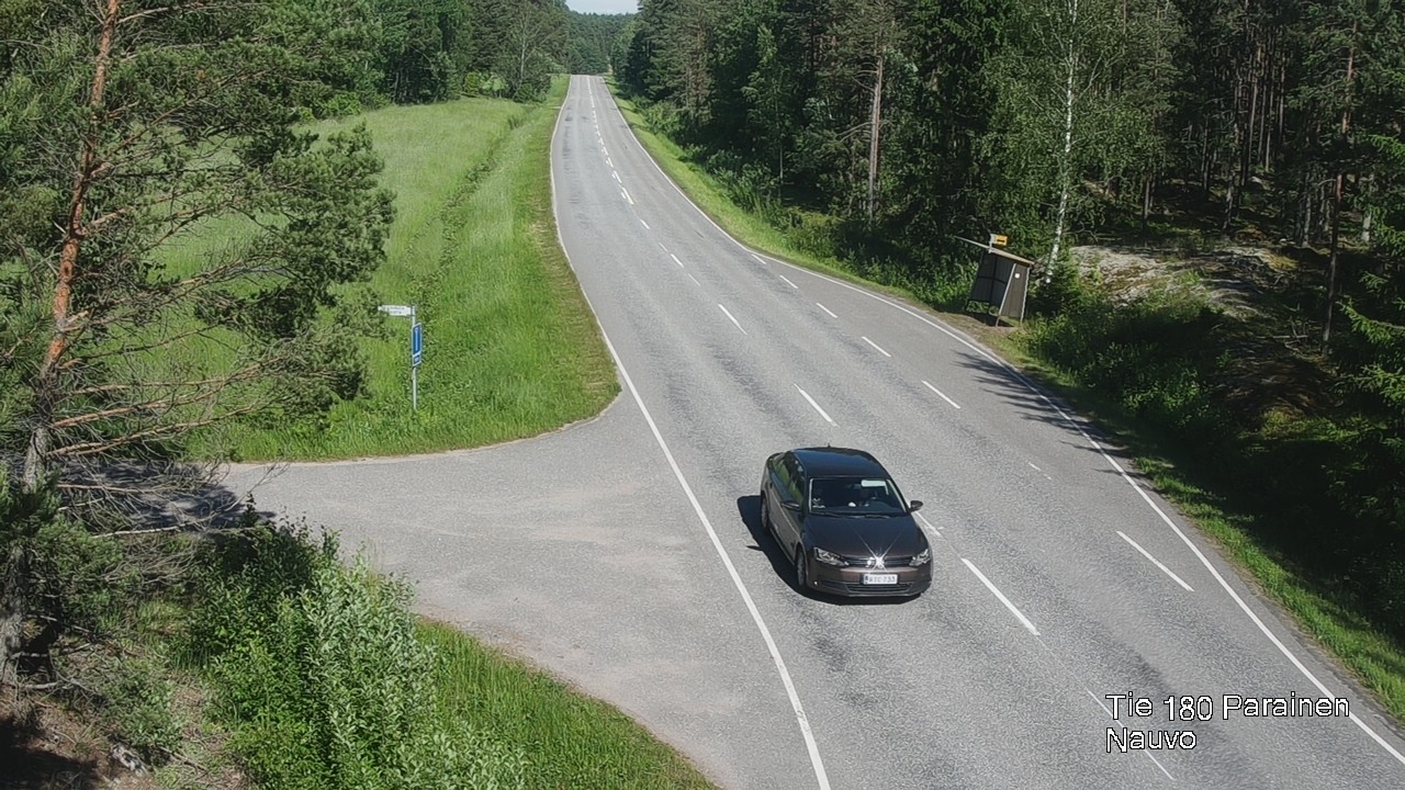 Weather Camera Image Road 180 Parainen, Nauvo, Galls, Parainen, Varsinais-Suomi