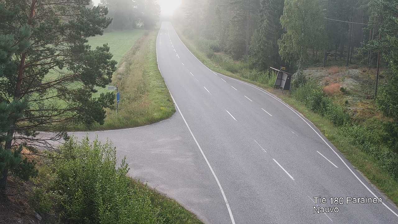 Weather Camera Image Road 180 Parainen, Nauvo, Galls, Parainen, Varsinais-Suomi
