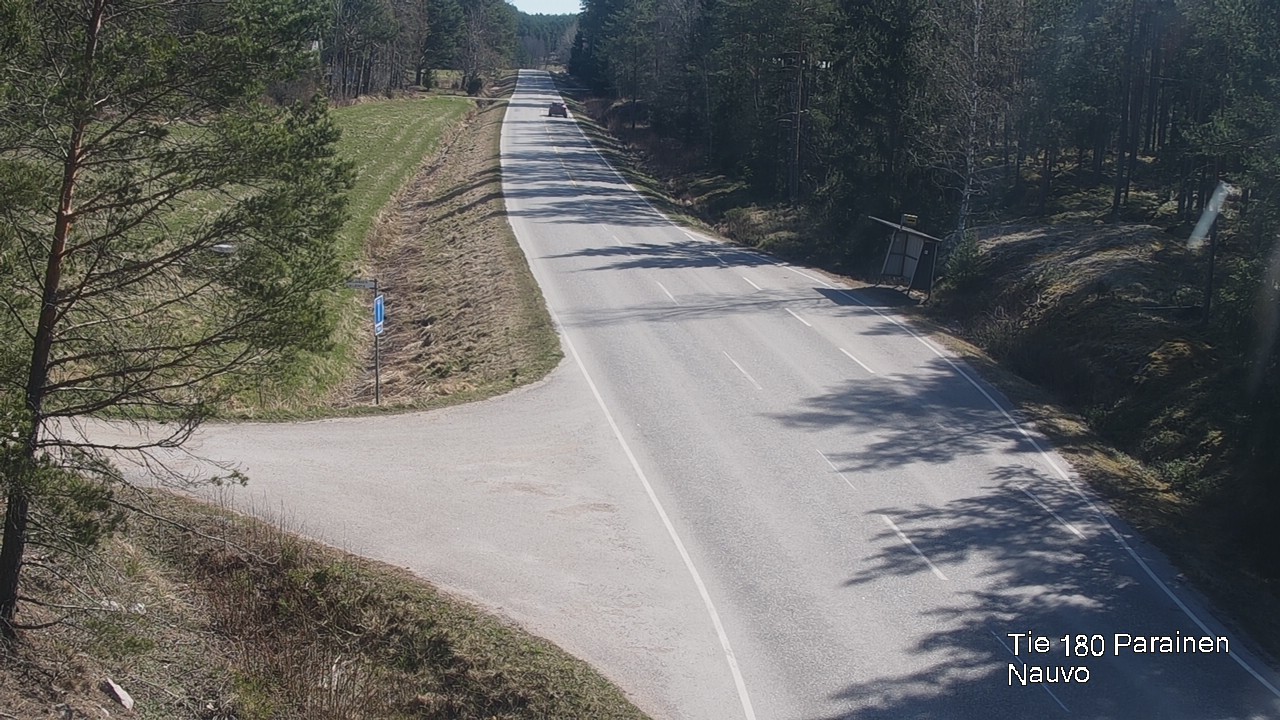 Weather Camera Image Road 180 Parainen, Nauvo, Galls, Parainen, Varsinais-Suomi