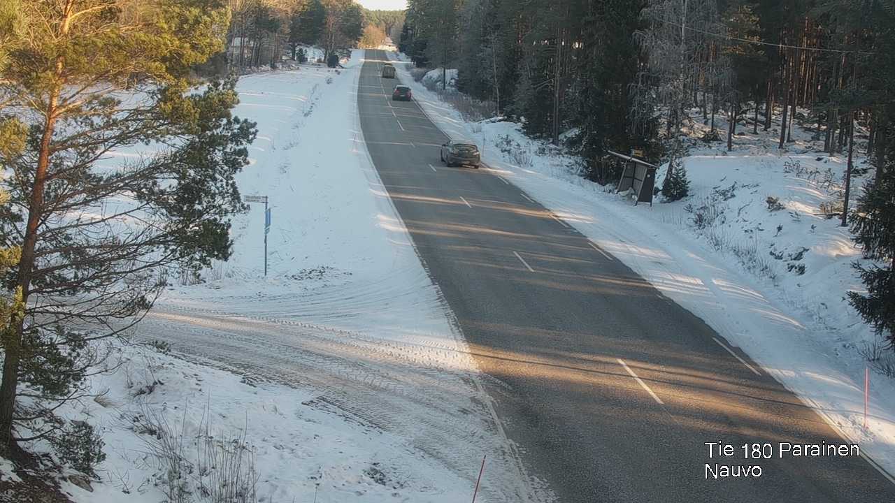 Weather Camera Image Road 180 Parainen, Nauvo, Galls, Parainen, Varsinais-Suomi