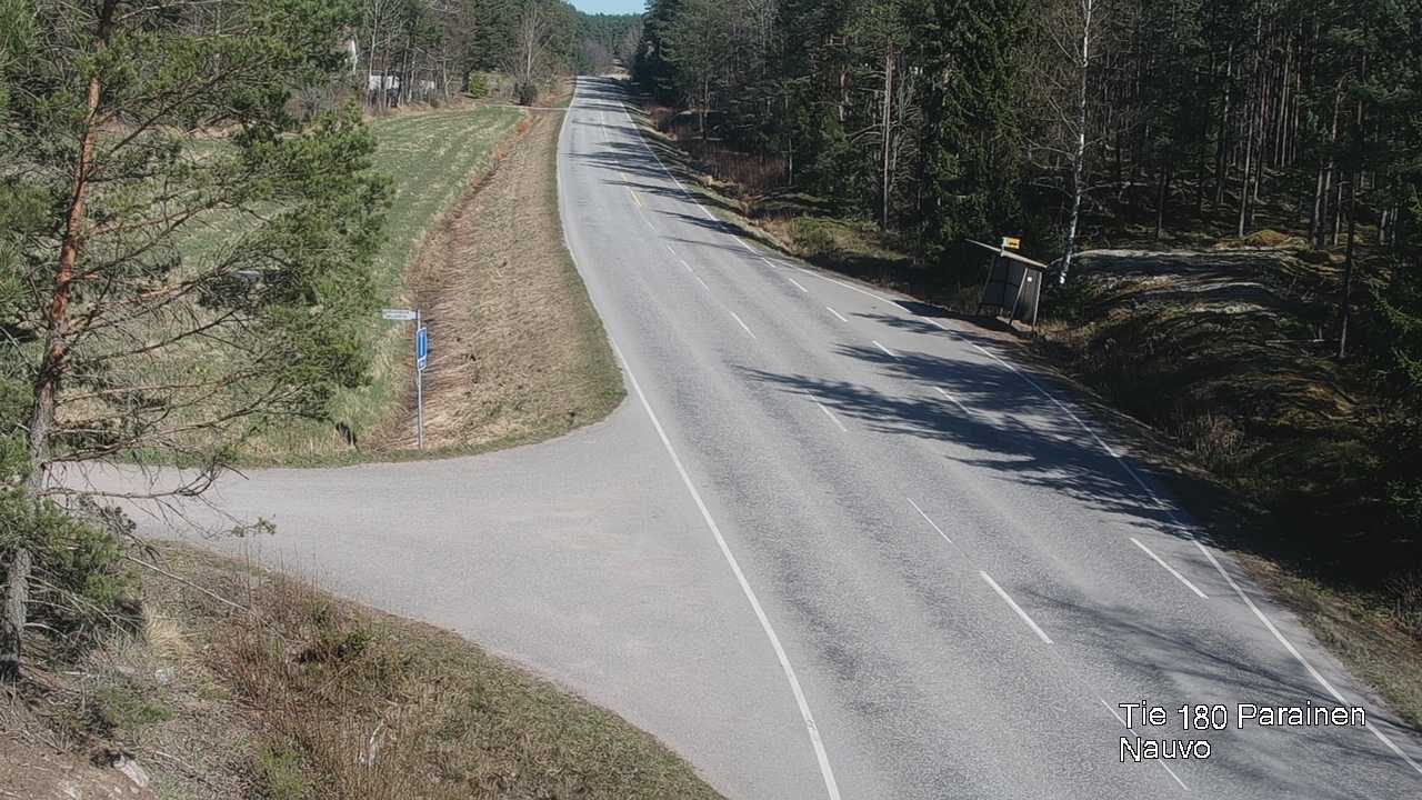 Weather Camera Image Road 180 Parainen, Nauvo, Galls, Parainen, Varsinais-Suomi