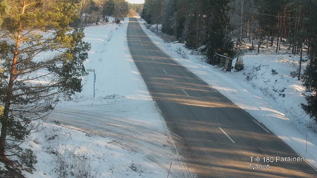 Weather Camera Image Road 180 Parainen, Nauvo, Galls, Parainen, Varsinais-Suomi
