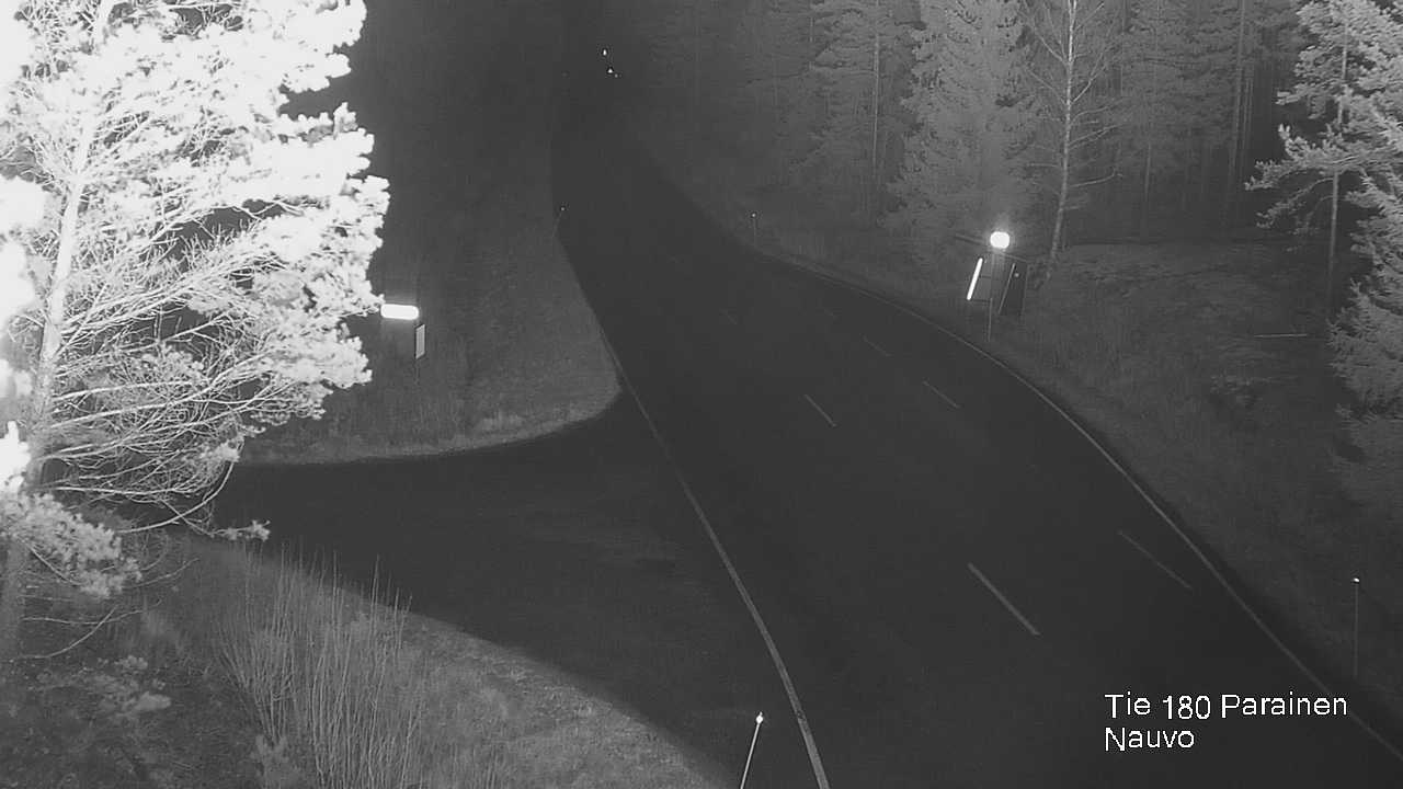 Weather Camera Image Väg 180 Pargas, Nagu, Galls, Parainen, Varsinais-Suomi