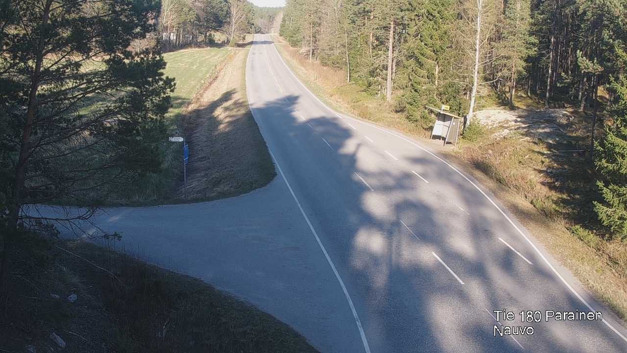 Weather Camera Image Road 180 Parainen, Nauvo, Galls, Parainen, Varsinais-Suomi