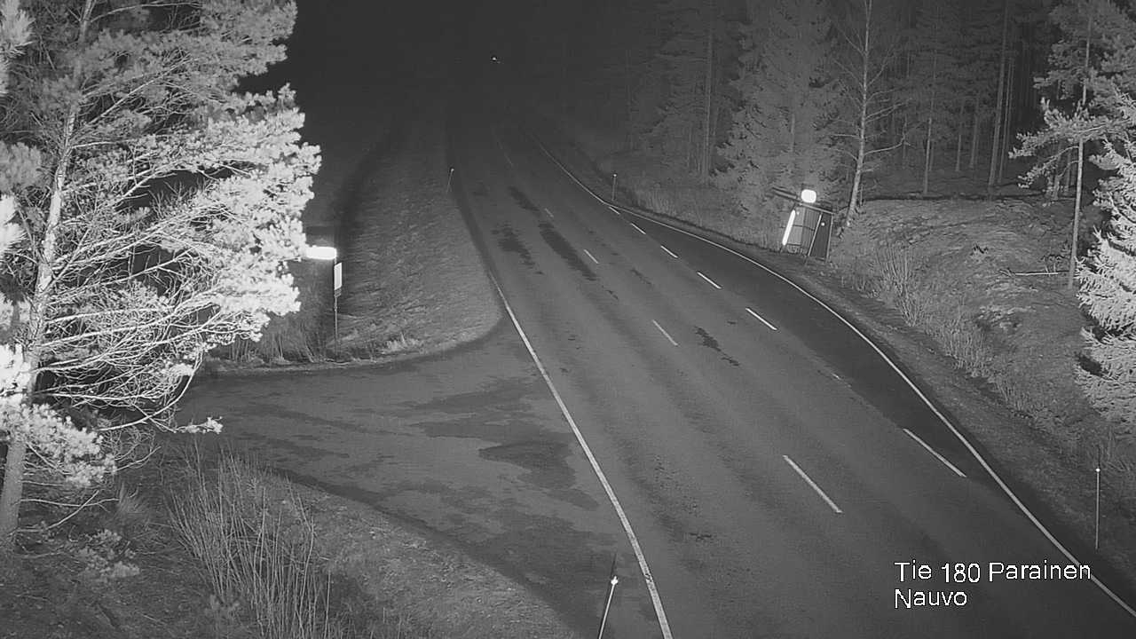 Weather Camera Image Road 180 Parainen, Nauvo, Galls, Parainen, Varsinais-Suomi