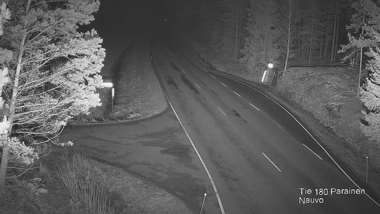 Weather Camera Image Road 180 Parainen, Nauvo, Galls, Parainen, Varsinais-Suomi