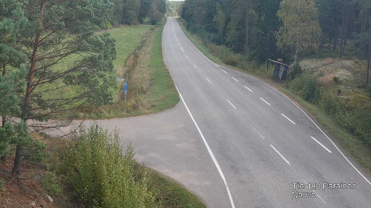 Weather Camera Image Road 180 Parainen, Nauvo, Galls, Parainen, Varsinais-Suomi