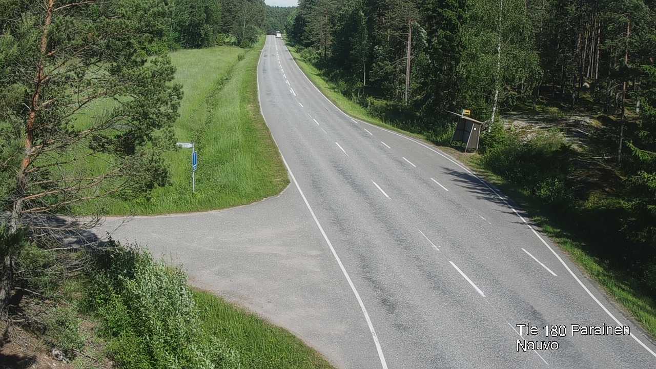 Weather Camera Image Road 180 Parainen, Nauvo, Galls, Parainen, Varsinais-Suomi