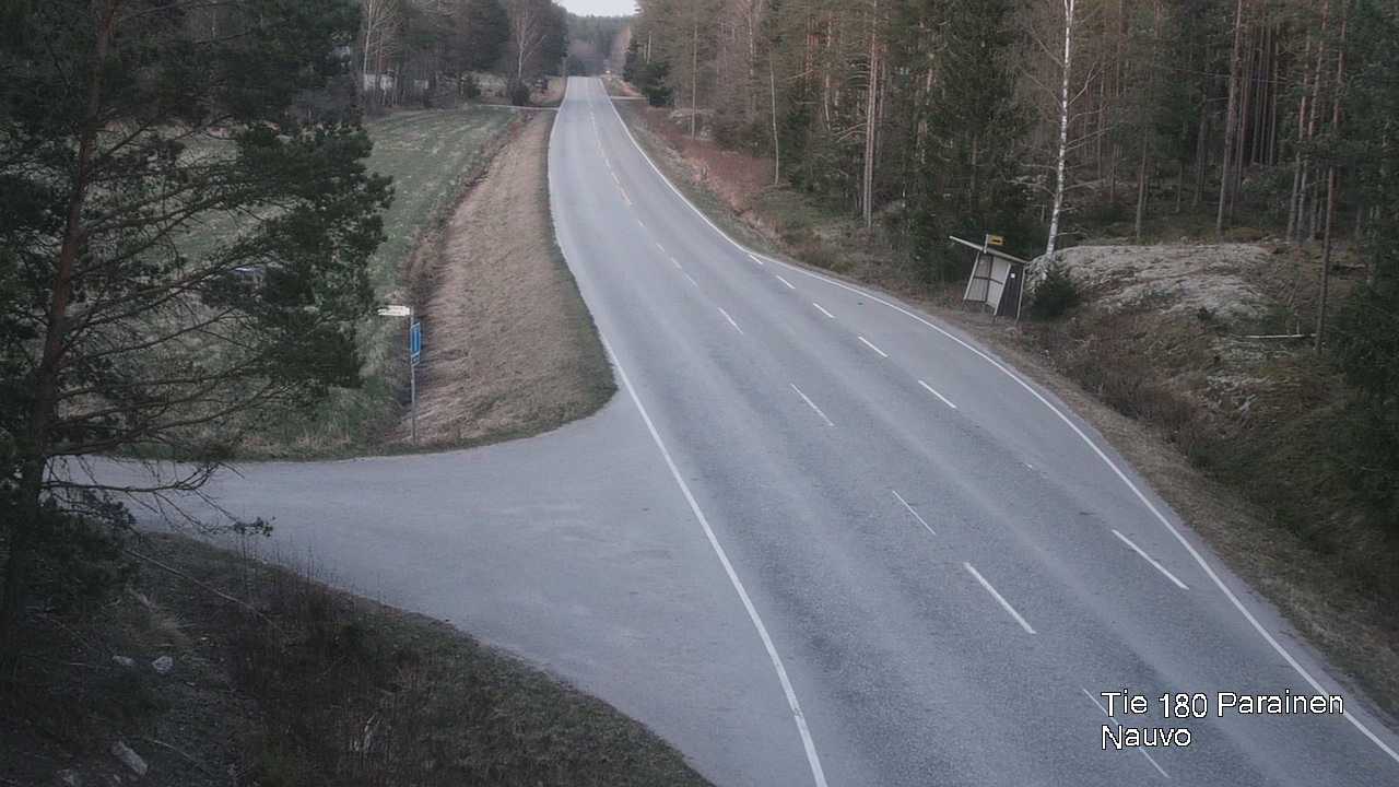 Weather Camera Image Road 180 Parainen, Nauvo, Galls, Parainen, Varsinais-Suomi