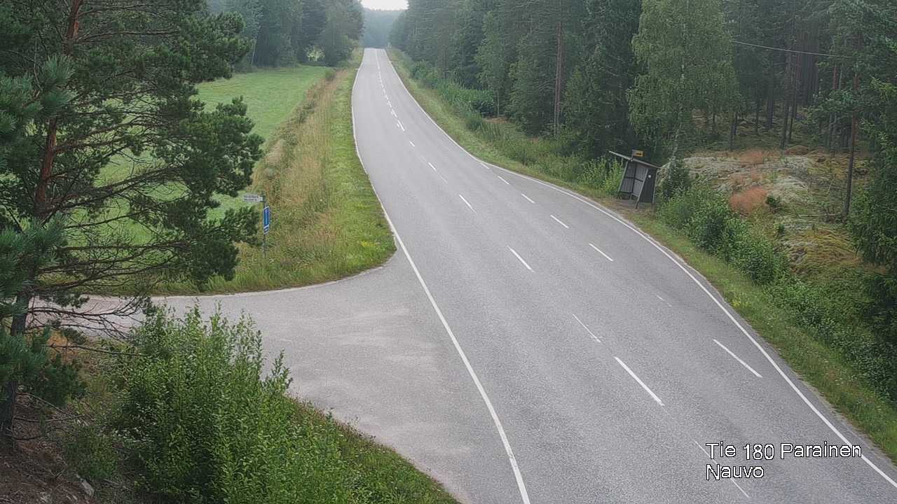 Weather Camera Image Road 180 Parainen, Nauvo, Galls, Parainen, Varsinais-Suomi