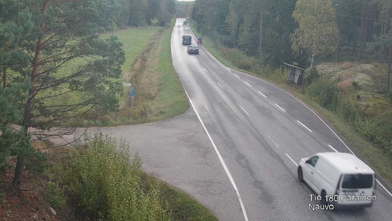 Weather Camera Image Road 180 Parainen, Nauvo, Galls, Parainen, Varsinais-Suomi