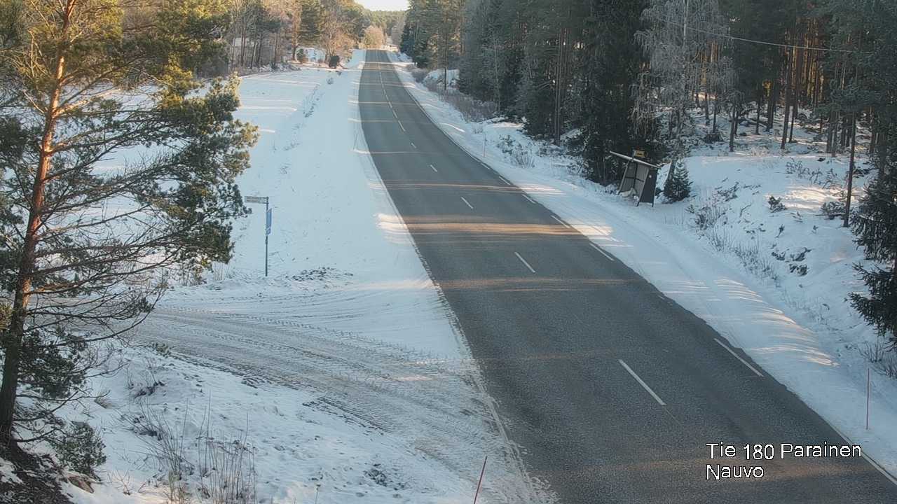 Weather Camera Image Road 180 Parainen, Nauvo, Galls, Parainen, Varsinais-Suomi