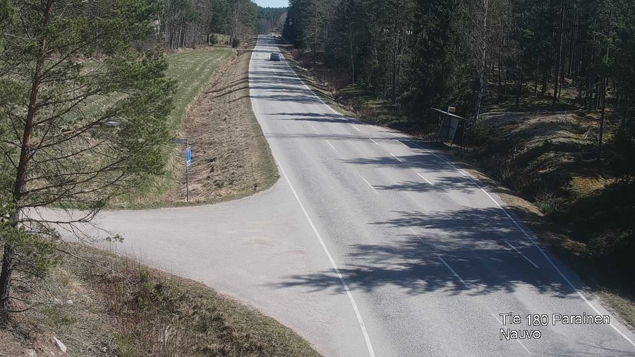Weather Camera Image Road 180 Parainen, Nauvo, Galls, Parainen, Varsinais-Suomi