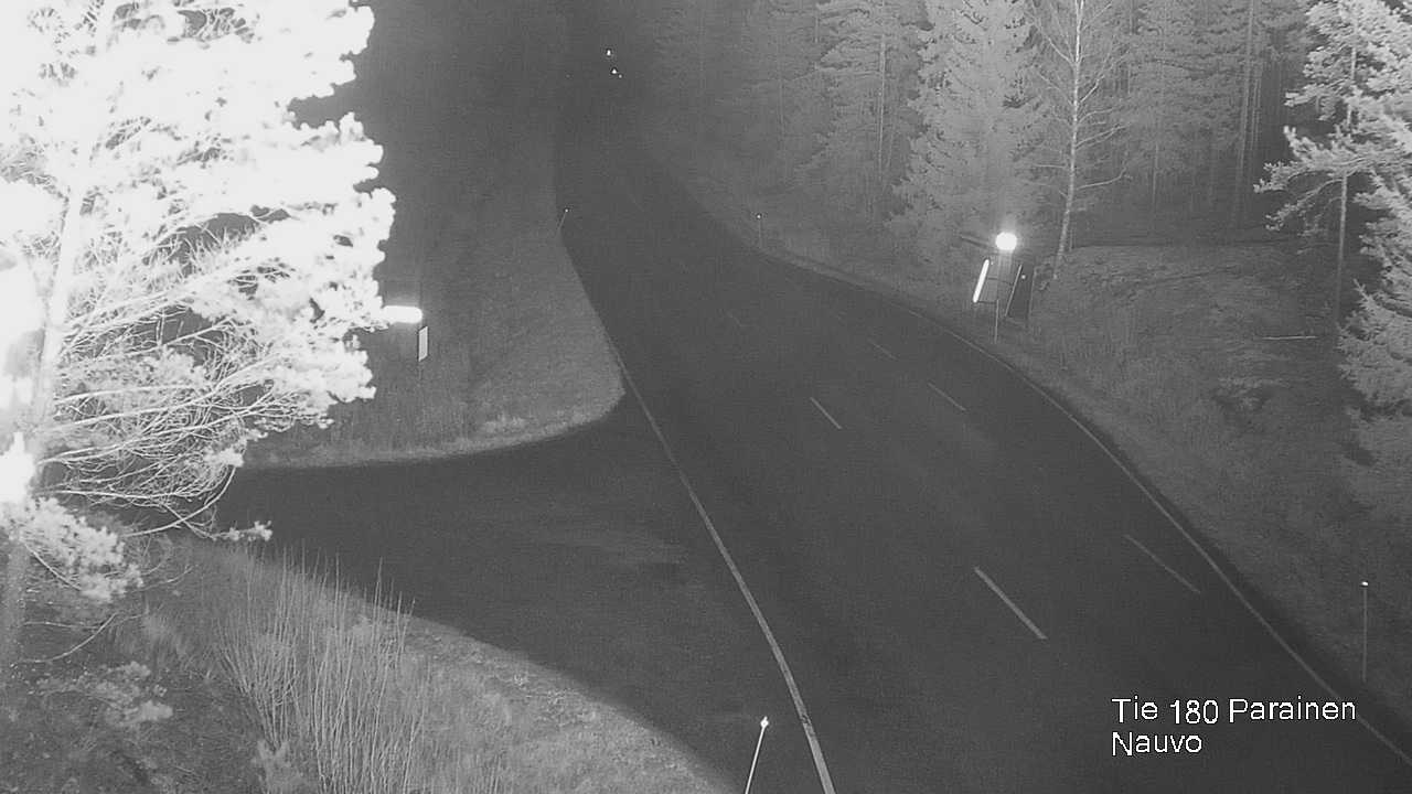Weather Camera Image Väg 180 Pargas, Nagu, Galls, Parainen, Varsinais-Suomi