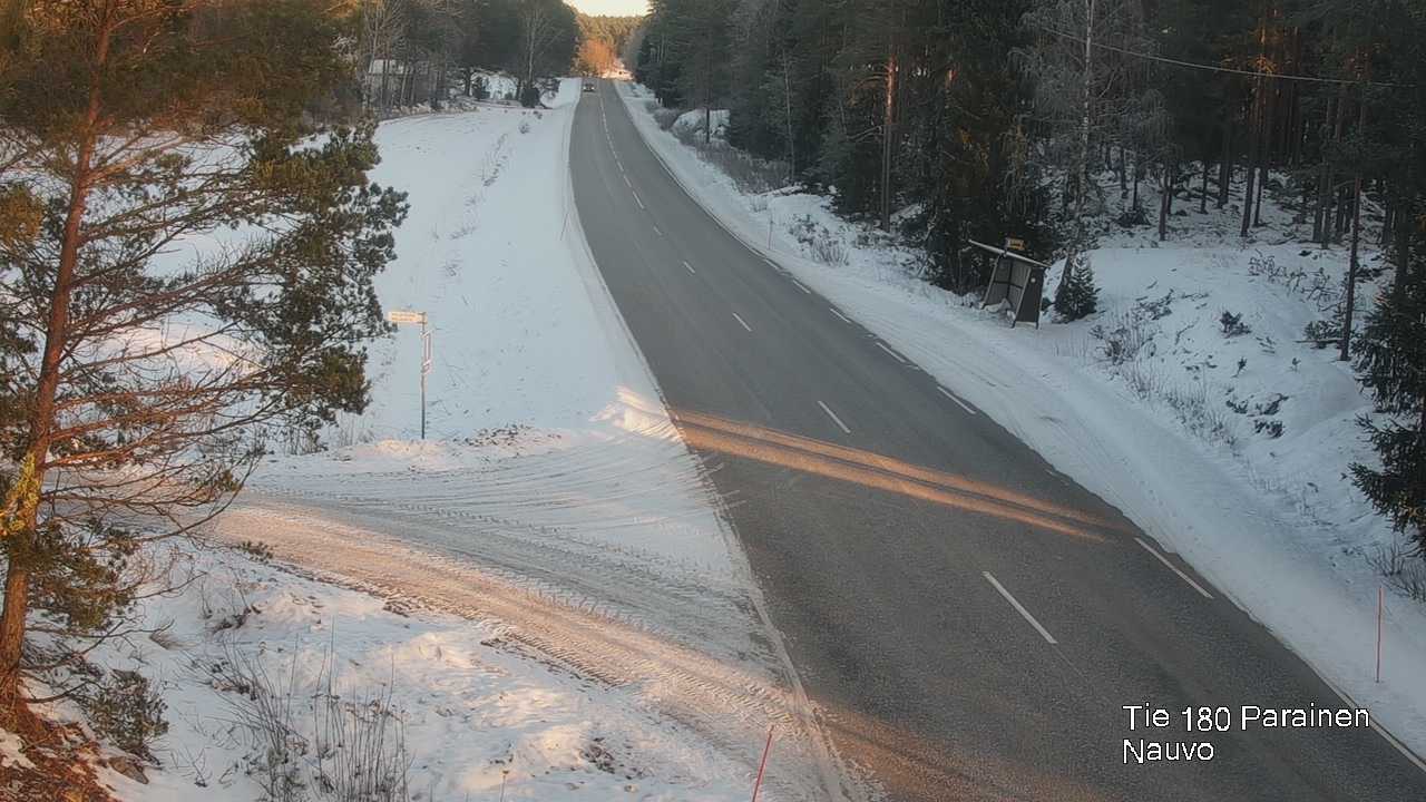Weather Camera Image Road 180 Parainen, Nauvo, Galls, Parainen, Varsinais-Suomi