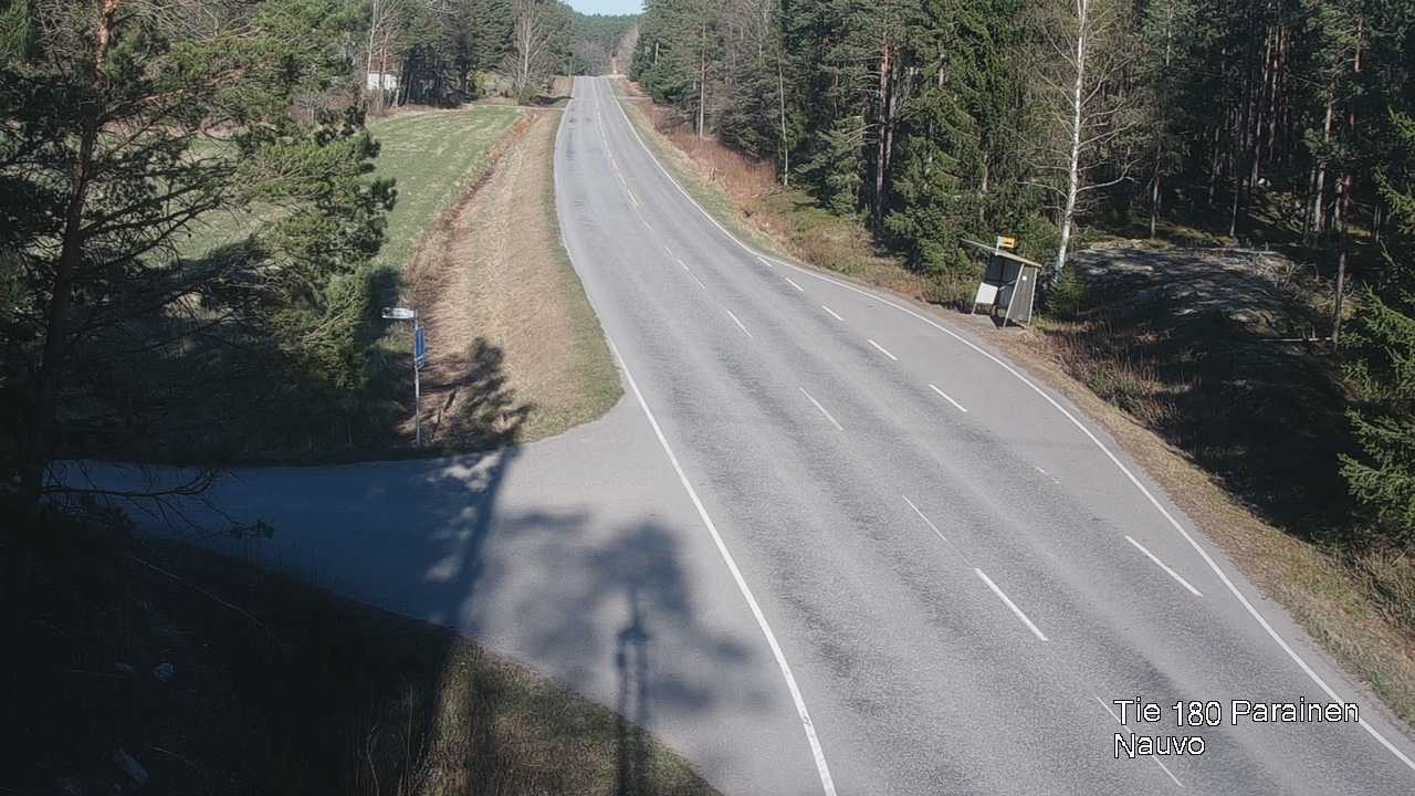 Weather Camera Image Road 180 Parainen, Nauvo, Galls, Parainen, Varsinais-Suomi