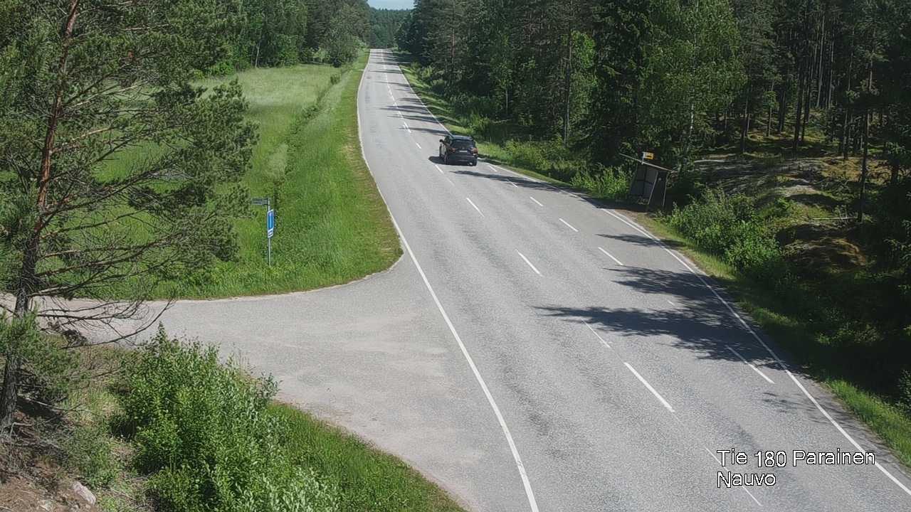 Weather Camera Image Road 180 Parainen, Nauvo, Galls, Parainen, Varsinais-Suomi