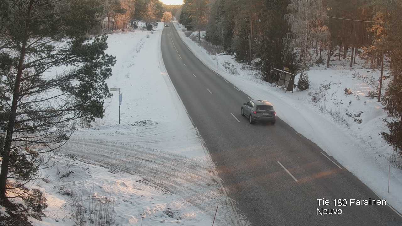 Weather Camera Image Road 180 Parainen, Nauvo, Galls, Parainen, Varsinais-Suomi