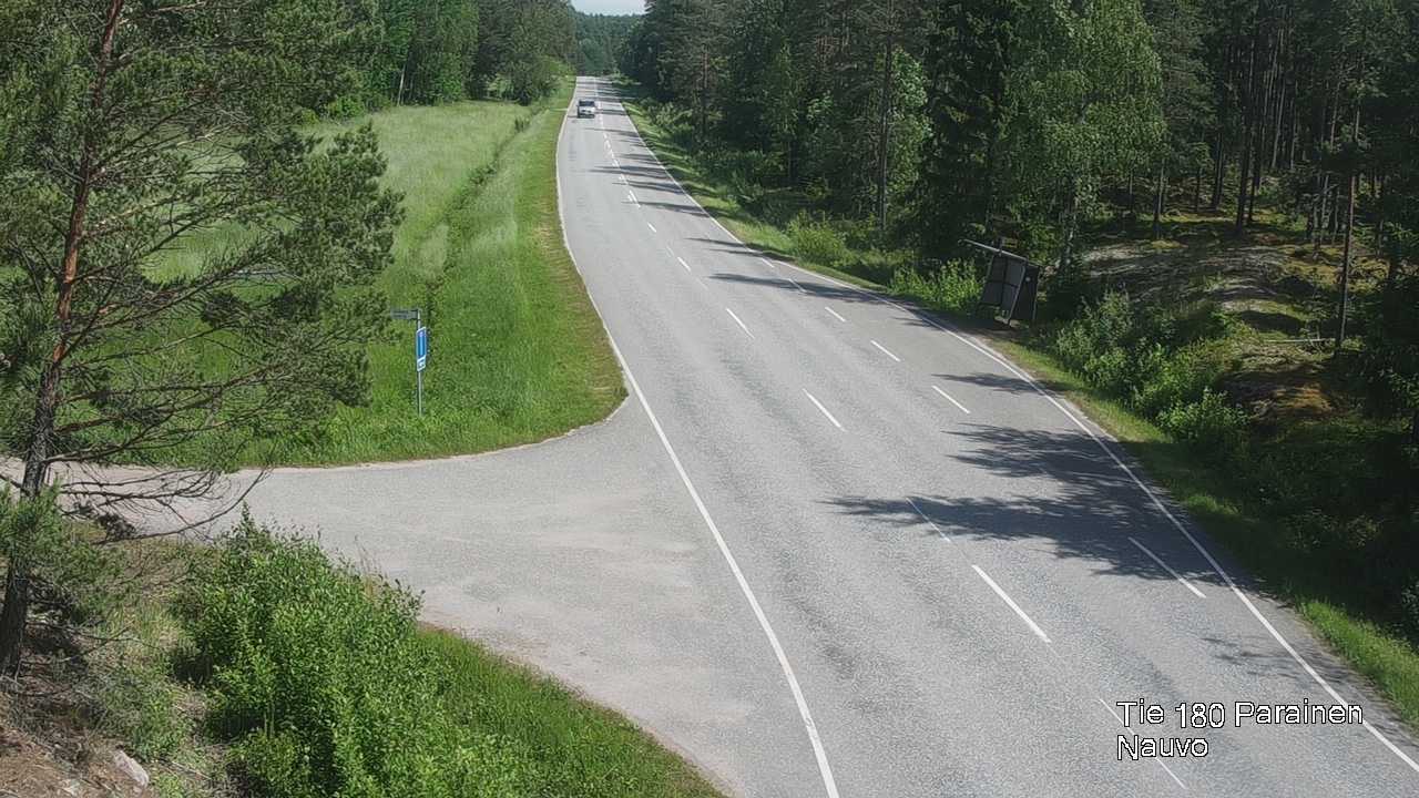 Weather Camera Image Road 180 Parainen, Nauvo, Galls, Parainen, Varsinais-Suomi