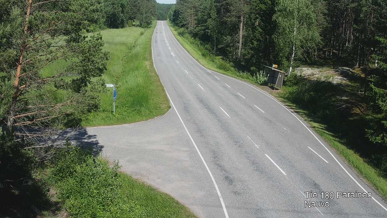 Weather Camera Image Road 180 Parainen, Nauvo, Galls, Parainen, Varsinais-Suomi