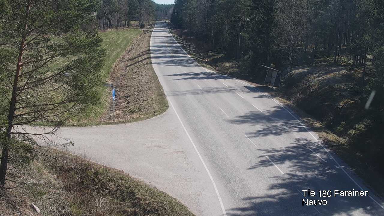 Weather Camera Image Road 180 Parainen, Nauvo, Galls, Parainen, Varsinais-Suomi