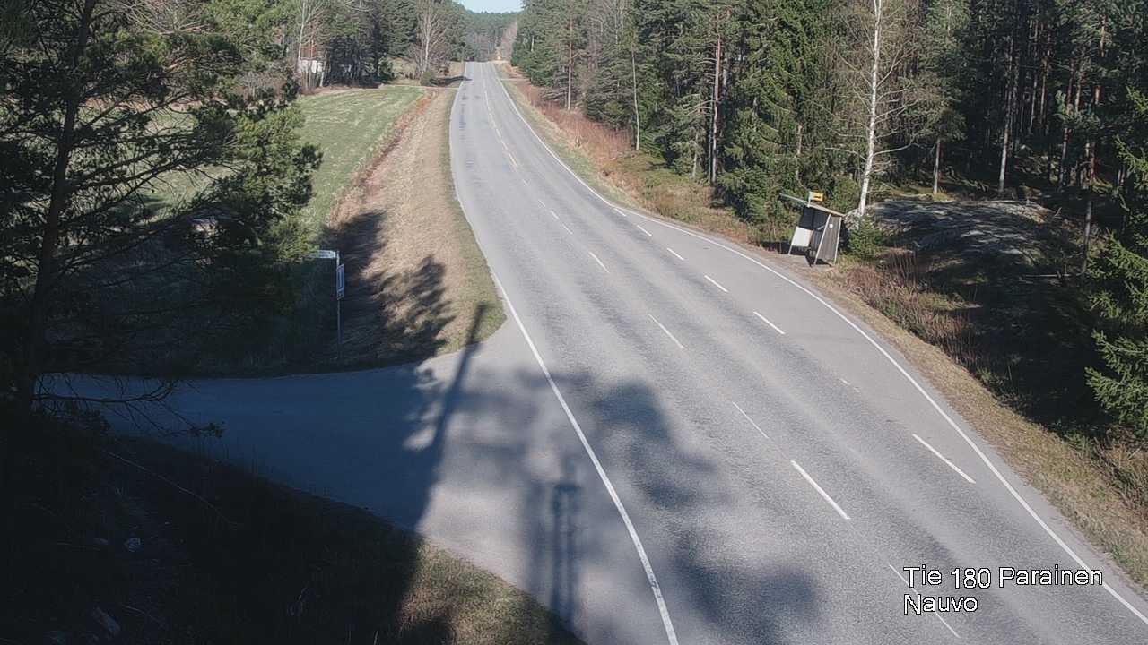 Weather Camera Image Road 180 Parainen, Nauvo, Galls, Parainen, Varsinais-Suomi