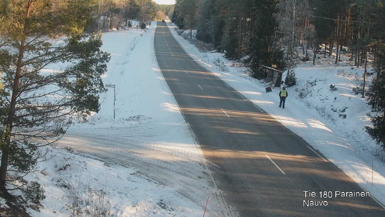 Weather Camera Image Road 180 Parainen, Nauvo, Galls, Parainen, Varsinais-Suomi