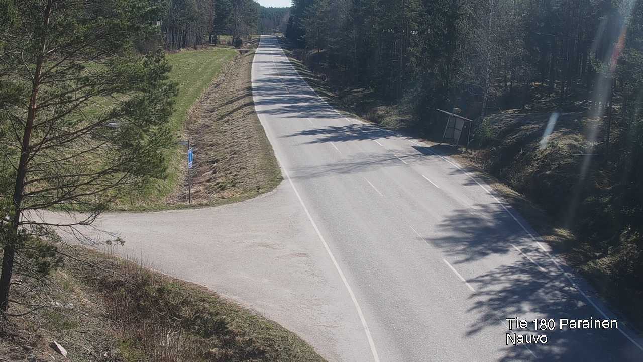 Weather Camera Image Road 180 Parainen, Nauvo, Galls, Parainen, Varsinais-Suomi