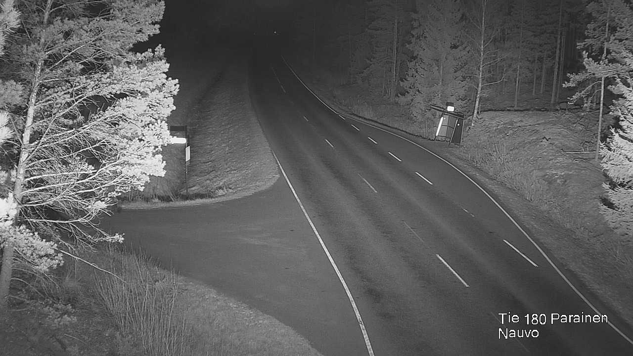 Weather Camera Image Väg 180 Pargas, Nagu, Galls, Parainen, Varsinais-Suomi