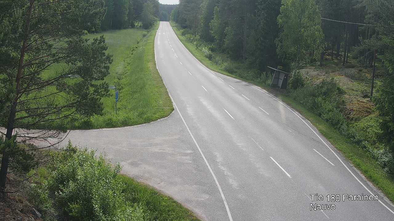 Weather Camera Image Road 180 Parainen, Nauvo, Galls, Parainen, Varsinais-Suomi