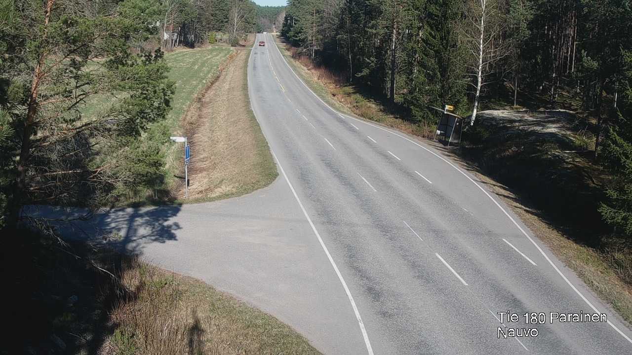 Weather Camera Image Road 180 Parainen, Nauvo, Galls, Parainen, Varsinais-Suomi