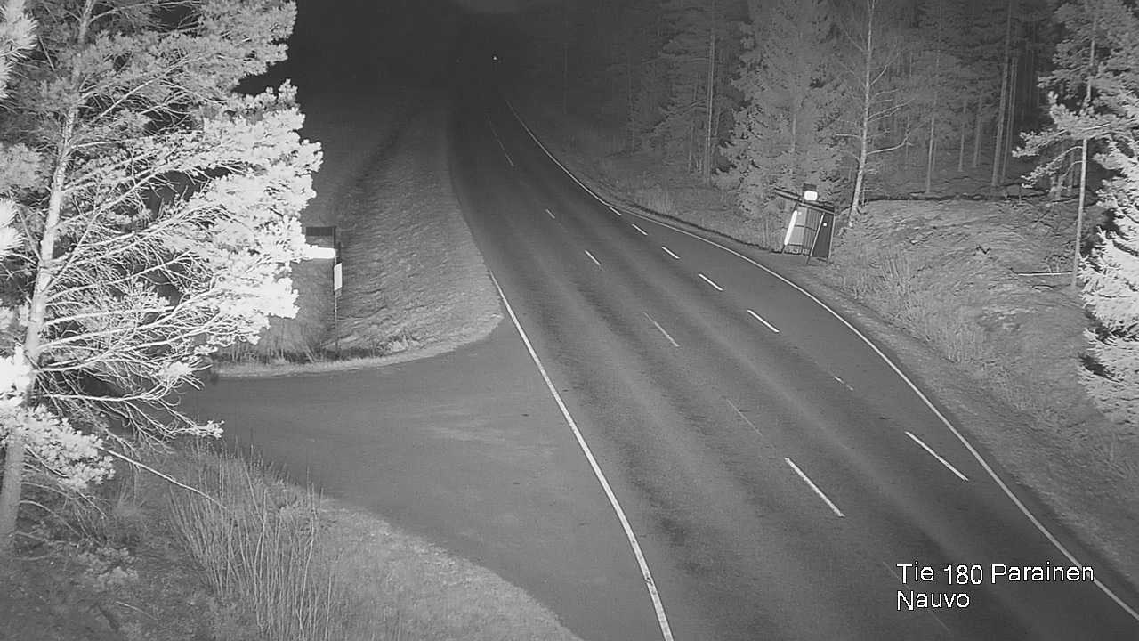 Weather Camera Image Väg 180 Pargas, Nagu, Galls, Parainen, Varsinais-Suomi