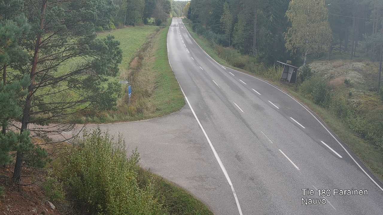 Weather Camera Image Road 180 Parainen, Nauvo, Galls, Parainen, Varsinais-Suomi
