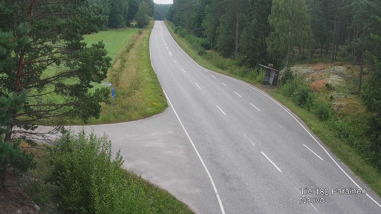 Weather Camera Image Road 180 Parainen, Nauvo, Galls, Parainen, Varsinais-Suomi
