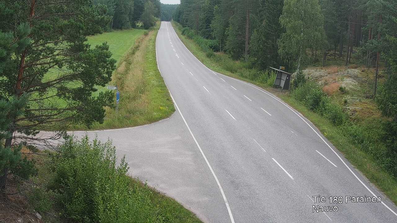 Weather Camera Image Road 180 Parainen, Nauvo, Galls, Parainen, Varsinais-Suomi