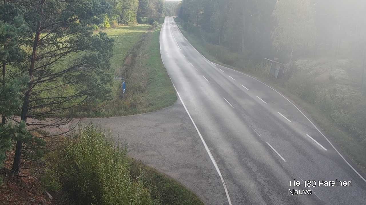 Weather Camera Image Road 180 Parainen, Nauvo, Galls, Parainen, Varsinais-Suomi