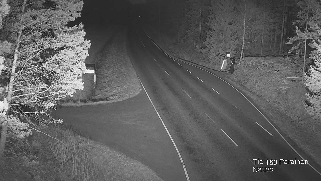 Weather Camera Image Road 180 Parainen, Nauvo, Galls, Parainen, Varsinais-Suomi