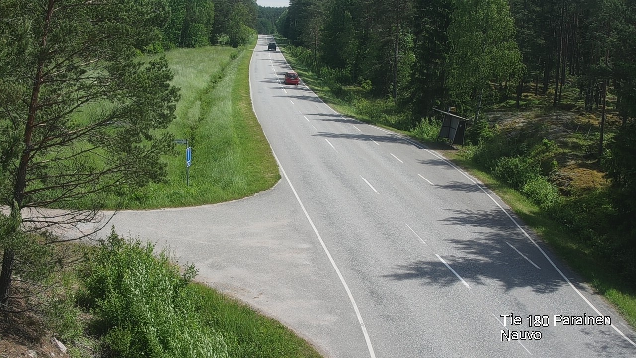 Weather Camera Image Road 180 Parainen, Nauvo, Galls, Parainen, Varsinais-Suomi