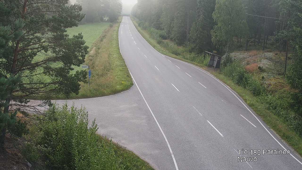 Weather Camera Image Road 180 Parainen, Nauvo, Galls, Parainen, Varsinais-Suomi