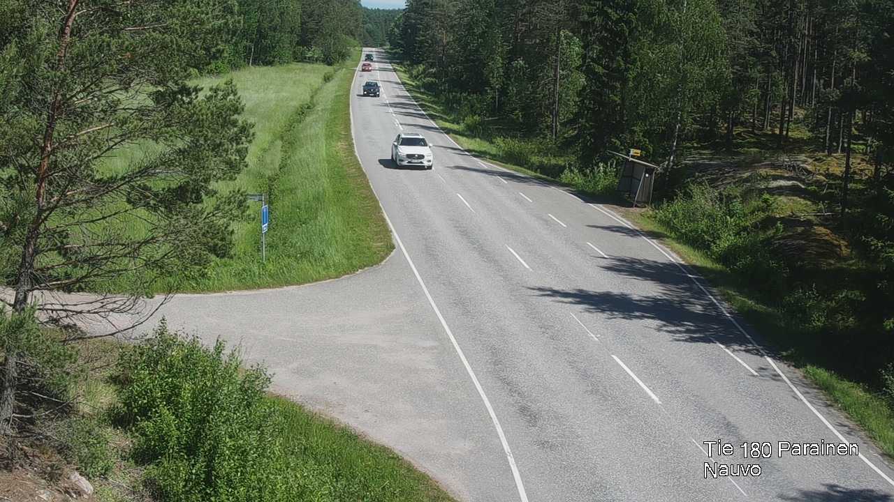 Weather Camera Image Road 180 Parainen, Nauvo, Galls, Parainen, Varsinais-Suomi
