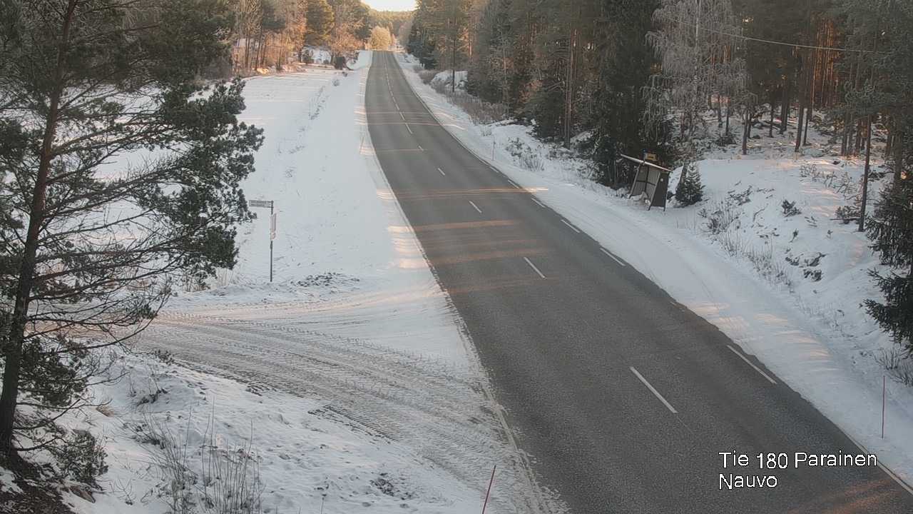 Weather Camera Image Road 180 Parainen, Nauvo, Galls, Parainen, Varsinais-Suomi