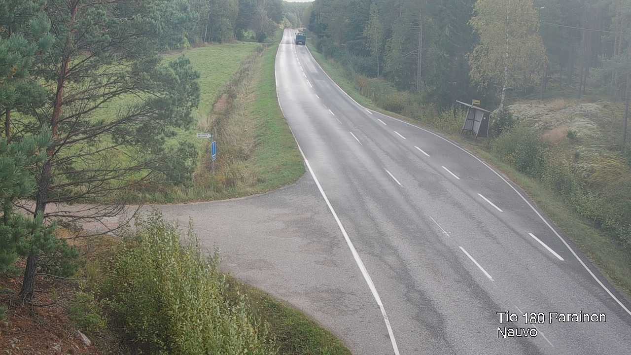 Weather Camera Image Road 180 Parainen, Nauvo, Galls, Parainen, Varsinais-Suomi