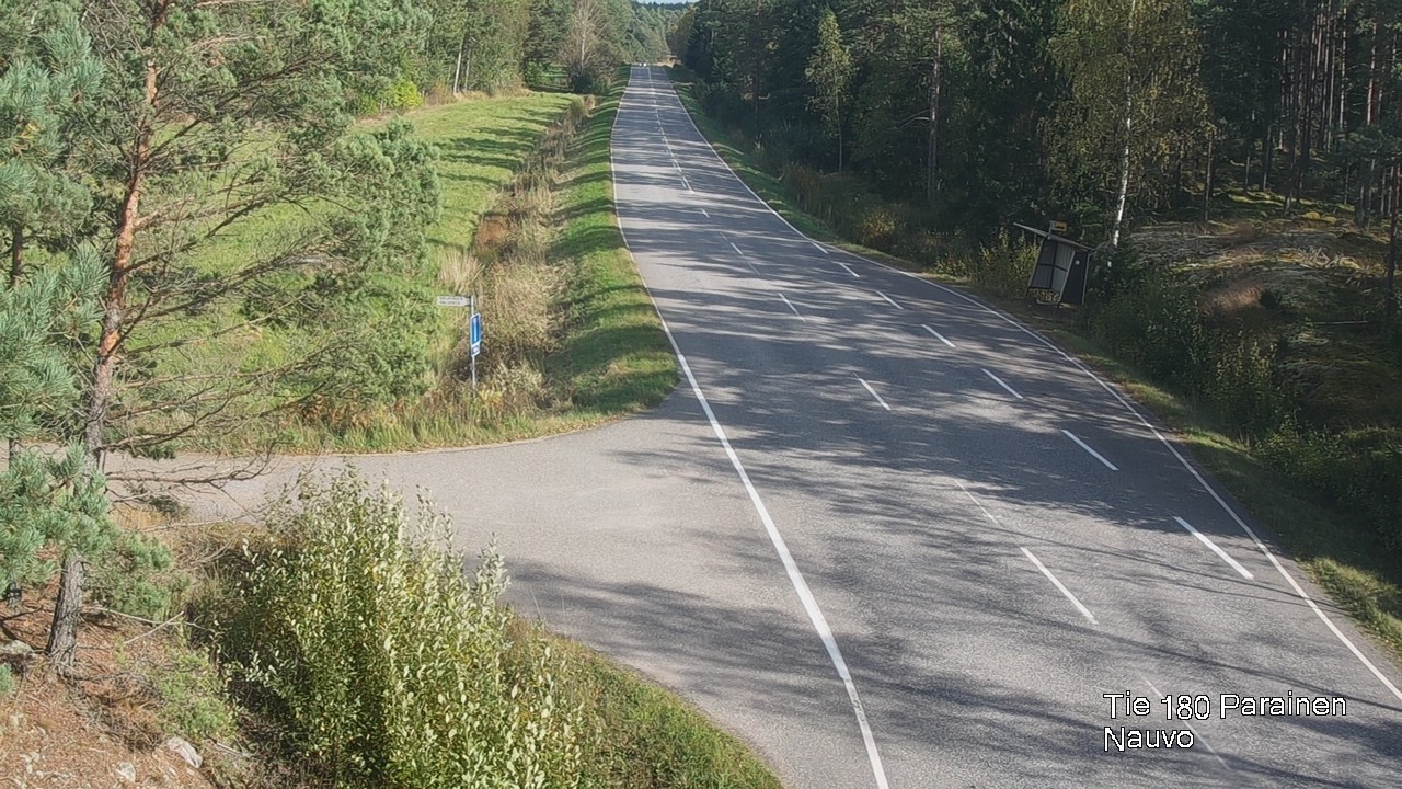 Weather Camera Image Road 180 Parainen, Nauvo, Galls, Parainen, Varsinais-Suomi