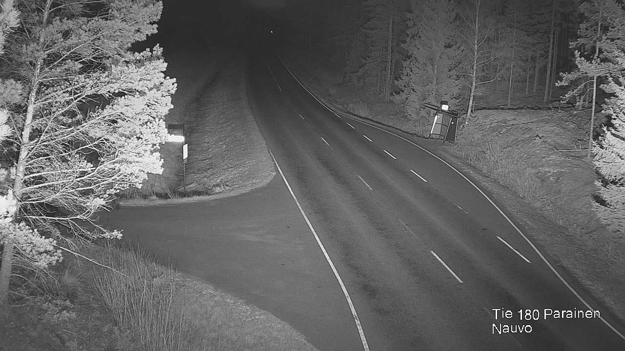 Weather Camera Image Väg 180 Pargas, Nagu, Galls, Parainen, Varsinais-Suomi